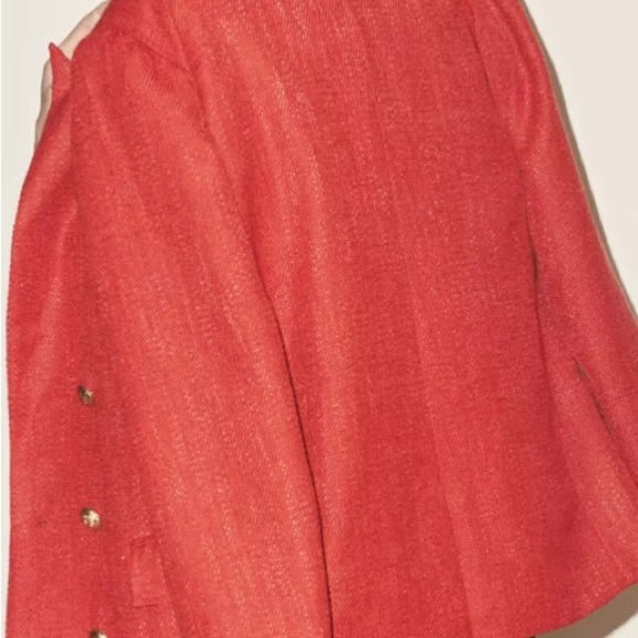 Anthropologie Red Blazer Young Parker - Picture 2 of 10